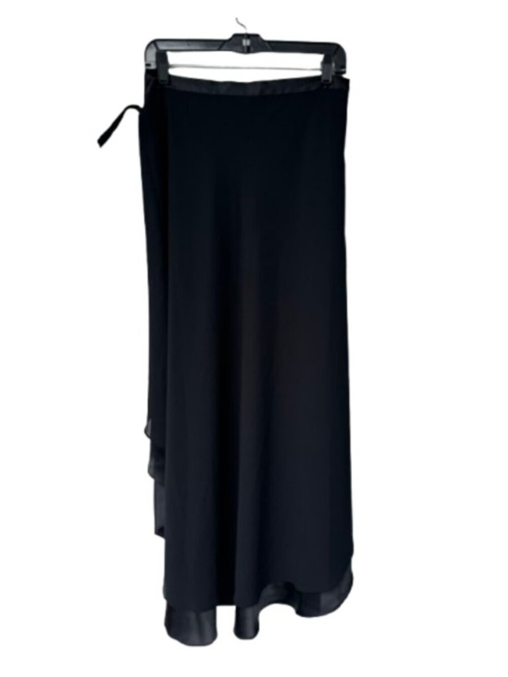 Joseph Ribkoff A-line asymmetrical maxi skirt black women's size 12 - Picture 4 of 6